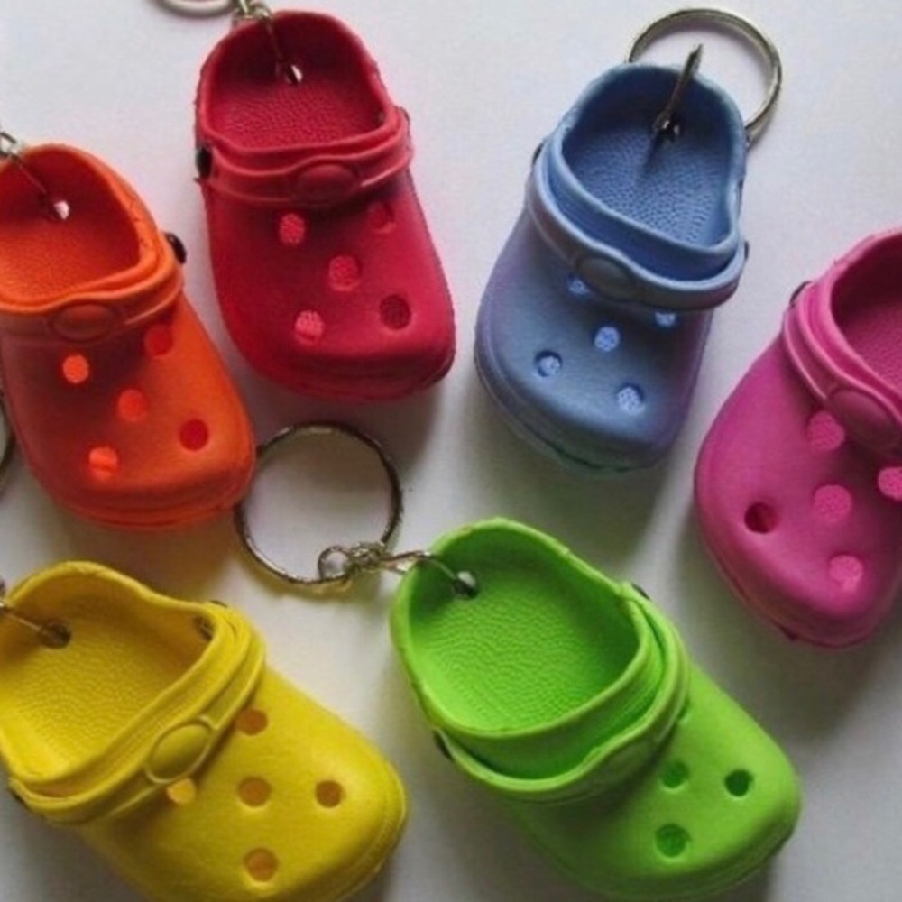 Purple Croc Keychain(1)